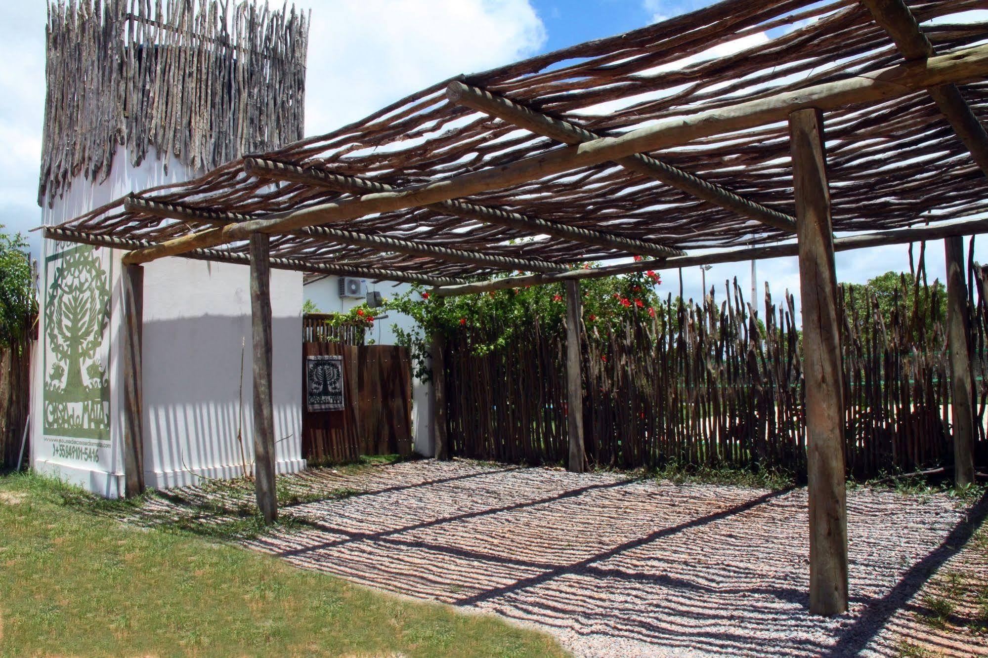 Pousada Casa Da Mata Sao Miguel do Gostoso Exterior photo